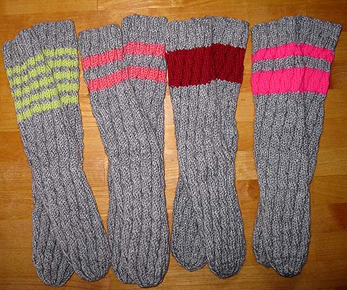 220213 bodil johansen 4 par spiralsokker